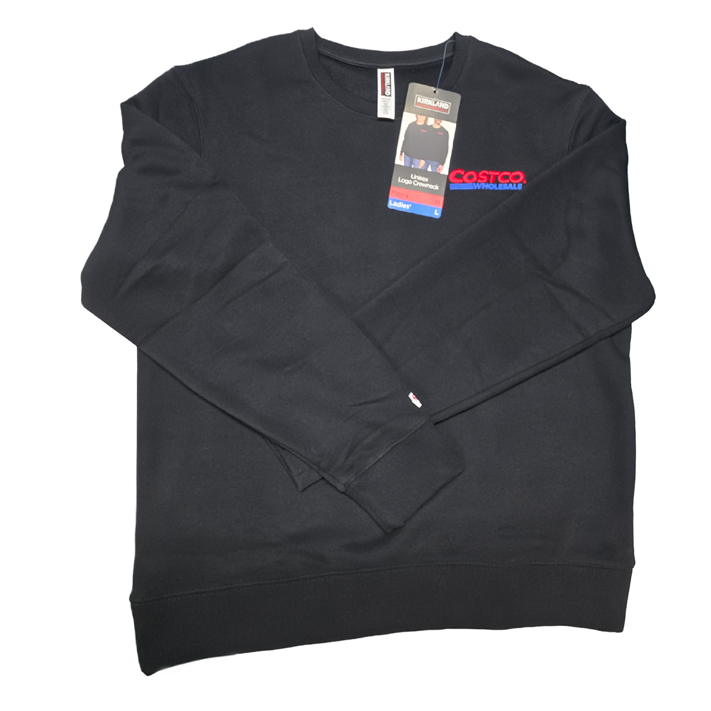 The Essentials Crew Neck (Embroidered Lower Back Left)