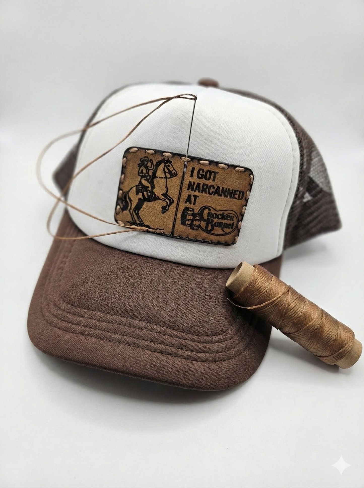 I got narcanned at cracker barrel trucker hat